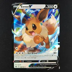 Eevee V 108/159 - Crown Zenith - Pokemon Card - Image 1