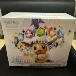 Pokemon TCG Prismatic Evolutions Elite Trainer Box ETB New Sealed - Image 1