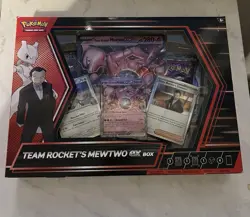 Pokemon TCG Team Rockets Mewtwo EX Destined Rivals Box, Sealed - Image 1