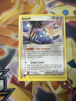 Azurill - 31/100 EX Sandstorm 2003 - E Reader - Pokemon TCG - NM - Image 1