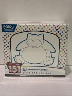 Pokemon TCG Pokemon 151 Pokemon Center Exclusive Elite Trainer Box ETB SEALED - Image 1