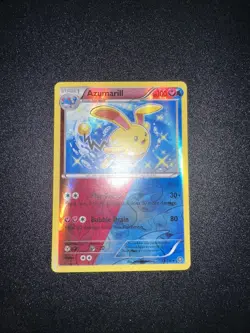 Pokemon TCG Azumarill 77/114 XY Steam Siege Reverse Holo NM - Image 1