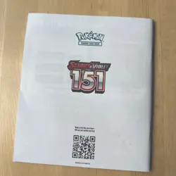 Pokemon TCG Scarlet and Violet 151 Players Guide ETB Checklist Booklet Book - Image 2