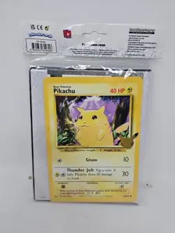 Pokemon 25th Anniversary First Partner Collector's Binder Sealed w/Pikachu 820650809606 - Image 2