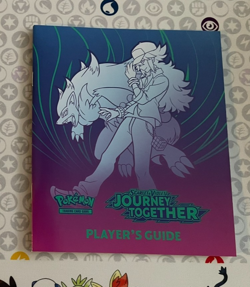 Pokemon TCG Scarlet & Violet Journey Together N's ETB Player's Guide Booklet NEW - Image 1