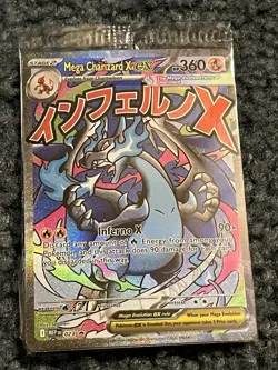 Pokemon Phantasmal Flames Mega Charizard x Ex UPC Promo sealed - Image 1