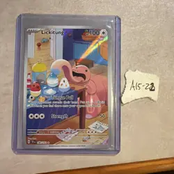 Lickitung 180/162 Illustration Rare - Temporal Forces (SV05) Pokemon TCG A15-22 - Image 1