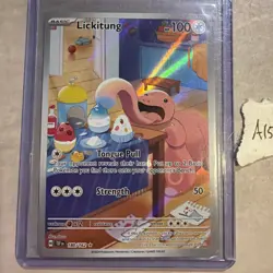 Lickitung 180/162 Illustration Rare - Temporal Forces (SV05) Pokemon TCG A15-22 - Image 2