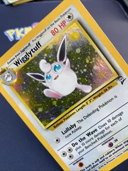 Pokemon TCG Wigglytuff Base Set 2 19/130 Holo Rare HP. - Image 5