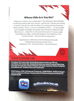 Pokemon TCG: S&V Destined Rivals Factory Sealed Booster Bundle Box 6 Packs! - Image 2