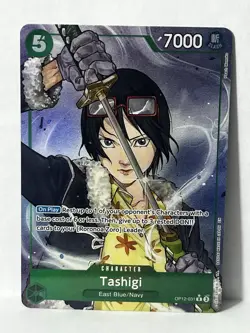 Tashigi OP12-031 Legacy of the Master One Piece Card Game English Alternate Art - Image 1