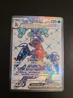 Garchomp ex 219/182 Scarlet & Violet Paradox Rift Pokemon TCG - NM - Image 1