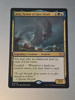 Aesi, Tyrant of Gyre Strait Commander: Duskmourn: House of Horror Regular - Image 1