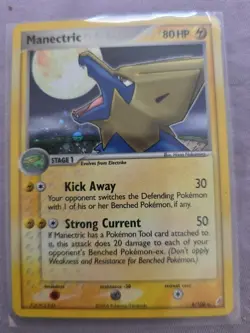 Manectric | EX Crystal Guardians 8/100 | Holo Rare | Pokemon Card TCG | MP - Image 1
