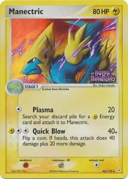 Manectric - 46/110 - Pokemon Ex Holon Phantoms Reverse Holo HP - Image 1