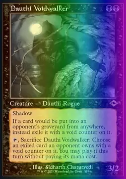 MTG Dauthi Voidwalker (397/767) Modern Horizons 2 NM FOIL- Etched Retro - Image 1