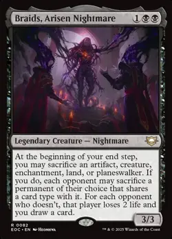 Braids, Arisen Nightmare - 82 - NM - Commander: Edge of Eternities - MTG - Image 1