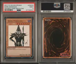 PSA 9 DARK MAGICIAN JUMP-EN049 SHONEN JUMP ULTRA PROMO YUGIOH KAZUKI TAKAHASHI - Image 1
