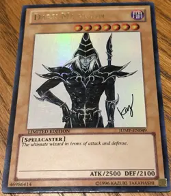 Yu-Gi-Oh Dark Magician JUMP-EN049 VLP Ultra Rare Limited Edition Shonen Promo - Image 1