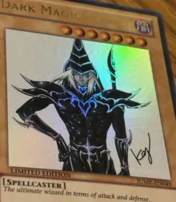 Yu-Gi-Oh Dark Magician JUMP-EN049 VLP Ultra Rare Limited Edition Shonen Promo - Image 2