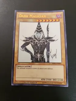 Dark Magician JUMP-EN049 Ultra Rare Limited Edition Yugioh Promo Card NEAR MINT - Image 1