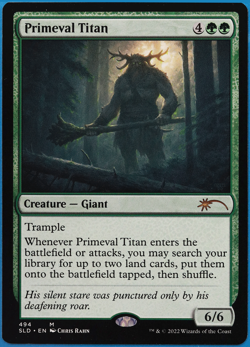 Primeval Titan (Secret Lair 494 Promo) NM MTG MAGIC CARD (507515) ABUGames - Image 1