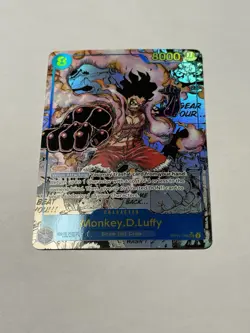 Monkey.D.Luffy (118) (Manga) OP11-118 A Fist of Divine Speed Foil - Image 3