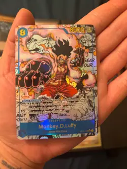 Monkey.D.Luffy (118) (Manga) OP11-118 A Fist of Divine Speed Foil - Image 1