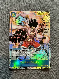 Monkey.D.Luffy (118) (Manga) OP11-118 A Fist of Divine Speed Foil - Image 1