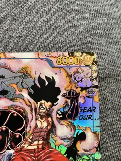 Monkey.D.Luffy (118) (Manga) OP11-118 A Fist of Divine Speed Foil - Image 5