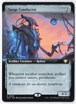 Surge Conductor (Extended Art) R Commander: Edge of Eternities 39 NM - Image 1