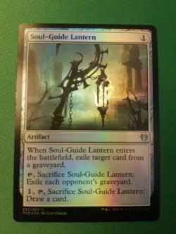 MTG Soul-Guide Lantern *FOIL* Theros Beyond Death NM X1 - Image 1