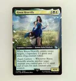 MTG: Magic the Gathering: Rinoa Heartilly (Extended Art) Final Fantasy Reg NM - Image 1