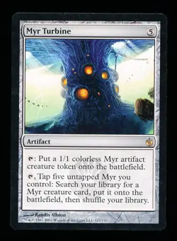 * * 1x Myr Turbine x1 * * Mirrodin Besieged MTG Close to NM Near Mint - Image 1