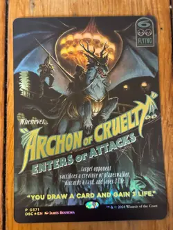 Archon of Cruelty - Duskmourn - MTG - FOIL - 0371 - Image 1
