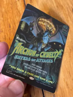 Archon of Cruelty - Duskmourn - MTG - FOIL - 0371 - Image 2