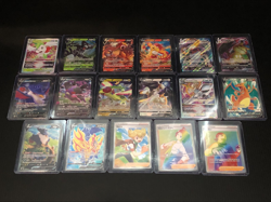 Pokemon Lot of 17 Brilliant Stars Ultra Rare Cards - V, Vmax, Full Art Rainbow - Image 1