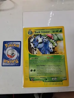 2003 DARK IVYSAUR 6 Pokemon BEST OF WINNER PROMO JUMBO VINTAGE CARD NINTENDO - Image 1