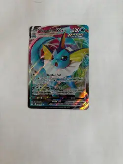 Vaporeon VMAX 30/203 Swsh07: Evolving Skies Holo Pokemon Tcg Cards Rare English - Image 1