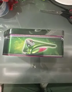 Pokemon TCG Paradox Clash Tin Box Iron Leaves ex & Walking Wake Booster Promo - Image 2