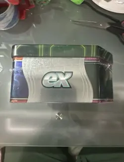 Pokemon TCG Paradox Clash Tin Box Iron Leaves ex & Walking Wake Booster Promo - Image 3