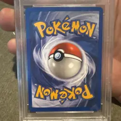 2000 Pokemon Neo Genesis-FIRST EDITION #1 AMPHAROS-HOLO PSA 9 Swirl - Image 2