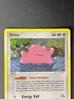 Pokemon - Ditto 4/112 Holo Rare EX FireRed LeafGreen 2004 - MP - Image 3