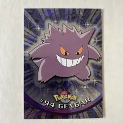 Pokemon Tv Animation Edition Series 2 Gengar #94 Holo Foil Blue Logo 2000 LP/NM. - Image 1