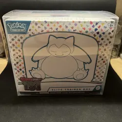 Pokemon TCG Scarlet & Violet 3.5 151 Elite Trainer Box With Protective Case Etb 820650853159 - Image 1