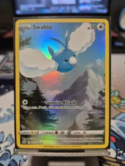 Pokemon TCG Swablu GG27/GG70 Galarian Gallery Crown Zenith NM/Mint Condition - Image 1