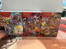 3 Pokemon Booster Bundles Mega Evolution Destined Rivals and Journey Together - Image 1