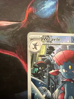 Weavile 228/217 - Ascended Heroes - Pack Fresh NM Illustration Rare Pokemon TCG - Image 2