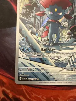 Weavile 228/217 - Ascended Heroes - Pack Fresh NM Illustration Rare Pokemon TCG - Image 5