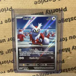 Delibird 152/132 Mega Evolution Illustration Rare Holo Pokemon TCG Card NM - Image 1